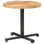 Round bistro table rough mango wood Ø80x75 cm by vidaXL, Kitchen and dining tables - Ref: Foro24-320269, Price: 146,82 €, Dis...