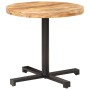 Round bistro table rough mango wood Ø80x75 cm by vidaXL, Kitchen and dining tables - Ref: Foro24-320269, Price: 148,71 €, Dis...