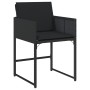 Set de muebles jardín 17 pzas con cojines ratán sintético negro de , Conjuntos de jardín - Ref: Foro24-3278190, Precio: 948,3...