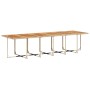 Garten-Essgruppe 17-teilig mit Kissen aus synthetischem Rattan in Beige. von , Gartensets - Ref: Foro24-3278199, Preis: 1,00 ...