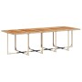 Set comedor de jardín con cojines 15 pzas ratán sintético beige de , Conjuntos de jardín - Ref: Foro24-3277767, Precio: 1,00 €