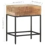 Solid mango wood side table 40x30x50 cm by vidaXL, Side tables - Ref: Foro24-320938, Price: 69,24 €, Discount: %