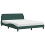 Bett mit dunkelgrünem Samtmatratze 160x200 cm von , Betten und Lattenroste - Ref: Foro24-3208434, Preis: 349,61 €, Rabatt: %