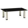 TV-Ständer aus gehärtetem Glas in Schwarz 40x35x17 cm von vidaXL, TV-Möbel - Ref: Foro24-322758, Preis: 30,93 €, Rabatt: %