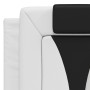 Cabecero de cama acolchado cuero sintético blanco negro 140 cm de , Cabeceros y pies de cama - Ref: Foro24-374796, Precio: 52...