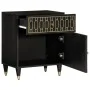 Mesita de noche madera maciza de mango 50x33x60 cm de , Mesitas de noche - Ref: Foro24-358328, Precio: 82,58 €, Descuento: %