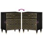 Mesita de noche madera maciza de mango 50x33x60 cm de , Mesitas de noche - Ref: Foro24-358328, Precio: 86,07 €, Descuento: %