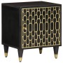Mesita de noche de madera maciza de mango 40x33x46 cm de , Mesitas de noche - Ref: Foro24-358316, Precio: 48,02 €, Descuento: %