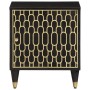 Mesita de noche de madera maciza de mango 40x33x46 cm de , Mesitas de noche - Ref: Foro24-358316, Precio: 48,02 €, Descuento: %