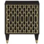 Mesita de noche de madera maciza de mango 40x33x46 cm de , Mesitas de noche - Ref: Foro24-358316, Precio: 40,16 €, Descuento: %