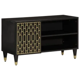 Mueble de TV madera maciza de mango 80x31,5x46 cm von , TV-Möbel - Ref: Foro24-358335, Preis: 67,69 €, Rabatt: %