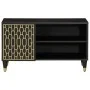 Mueble de TV madera maciza de mango 80x31,5x46 cm von , TV-Möbel - Ref: Foro24-358335, Preis: 67,69 €, Rabatt: %