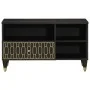Massives Mangoholz-TV-Möbel 80x33x46 cm von , CD- und DVD-Speicher - Ref: Foro24-358337, Preis: 54,68 €, Rabatt: %