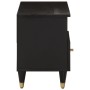 Massives Mangoholz-TV-Möbel 80x33x46 cm von , CD- und DVD-Speicher - Ref: Foro24-358337, Preis: 54,68 €, Rabatt: %