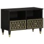 Mueble de TV madera maciza de mango 70x33x46 cm de , Almacenamiento para CD y DVD - Ref: Foro24-358321, Precio: 59,04 €, Desc...