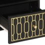 Solid mango wood TV stand 70x33x46 cm by , CD and DVD storage - Ref: Foro24-358321, Price: 59,60 €, Discount: %