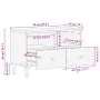 Mueble de TV madera maciza de mango 70x33x46 cm de , Almacenamiento para CD y DVD - Ref: Foro24-358321, Precio: 59,04 €, Desc...