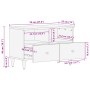 Solid mango wood TV stand 70x33x46 cm by , CD and DVD storage - Ref: Foro24-358321, Price: 59,60 €, Discount: %