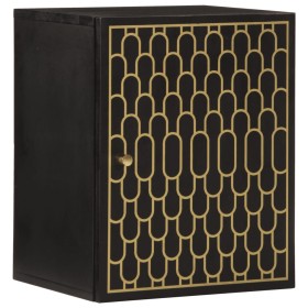Massives Mangoholz-Wandbadezimmerschrank 38x33x48 cm von , Badezimmermöbel - Ref: Foro24-358340, Preis: 45,21 €, Rabatt: %