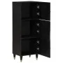 Solid mango wood tall sideboard 40x33x110 cm by , CD and DVD storage - Ref: Foro24-358349, Price: 126,13 €, Discount: %
