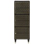Massiver hoher Mangoholz-Sideboard 40x33x110 cm von , CD- und DVD-Speicher - Ref: Foro24-358349, Preis: 124,51 €, Rabatt: %