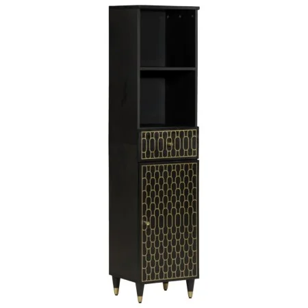 Mueble de baño madera maciza de mango 38x33x160 cm de , Muebles de baño - Ref: Foro24-358342, Precio: 157,17 €, Descuento: %