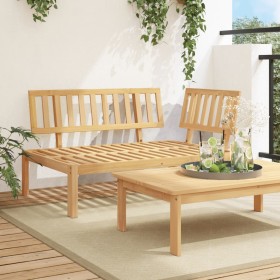 Sofá de esquina de palets para jardín madera maciza de acacia de , Sofás de exterior - Ref: Foro24-365849, Precio: 165,17 €, ...