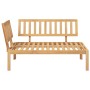 Ecksofa aus Paletten für den Garten, massives Akazienholz. von , Outdoor-Sofas - Ref: Foro24-365849, Preis: 165,17 €, Rabatt: %