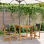 Balcony set with 3-piece solid acacia wood cushions by , Garden sets - Ref: Foro24-365856, Price: 158,40 €, Discount: %
