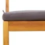 Balcony set with 3-piece solid acacia wood cushions by , Garden sets - Ref: Foro24-365856, Price: 158,40 €, Discount: %