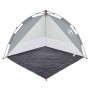 Wasserdichter Strandladen mit schneller Öffnung in Grau. von , Zelte - Ref: Foro24-4004154, Preis: 35,16 €, Rabatt: %