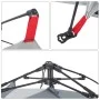 Waterproof quick opening gray beach tent by , tents - Ref: Foro24-4004154, Price: 36,36 €, Discount: %