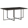 Garten-Essgruppe, 7-teilig, mit braunen Polstern aus synthetischem Rattan. von , Gartensets - Ref: Foro24-3278036, Preis: 526...