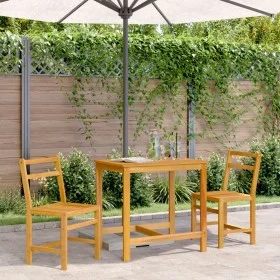 3-piece solid acacia wood balcony set by , Garden sets - Ref: Foro24-365854, Price: 137,87 €, Discount: %