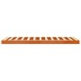 Solid pine wood bed frame in brown wax finish 90x200 cm by , Beds and slatted bases - Ref: Foro24-847153, Price: 57,97 €, Dis...