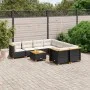 8-piece garden sofa set and black synthetic rattan cushions by , Garden sets - Ref: Foro24-3261773, Price: 701,92 €, Discount: %