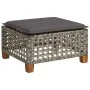 Set of garden sofas and cushions 8 pieces synthetic rattan gray by , Garden sets - Ref: Foro24-3261945, Price: 640,92 €, Disc...