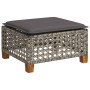 Gartenmöbel-Set 6-teilig mit grauen Polstern aus synthetischem Rattan von , Gartensets - Ref: Foro24-3261951, Preis: 489,74 €...