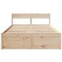 Estructura de cama con cajones madera maciza pino 120x190 cm de , Camas y somieres - Ref: Foro24-3282360, Precio: 253,77 €, D...
