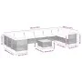 Garden sofa set 11 pieces and gray synthetic rattan cushions by , Garden sets - Ref: Foro24-3262029, Price: 915,52 €, Discoun...