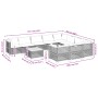 Garden sofa set 11 pieces and gray synthetic rattan cushions by , Garden sets - Ref: Foro24-3262041, Price: 894,20 €, Discoun...