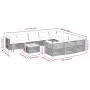 Garden sofa set 11 pieces and gray synthetic rattan cushions by , Garden sets - Ref: Foro24-3262041, Price: 933,14 €, Discoun...