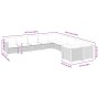 Gartensofa-Set, 10-teilig, mit schwarzen Kissen und synthetischem Rattan. von , Gartensets - Ref: Foro24-3262043, Preis: 706,...
