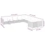 Set de sofás de jardín 10 pzas cojines ratán sintético negro de , Conjuntos de jardín - Ref: Foro24-3262043, Precio: 696,80 €...