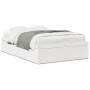 Estructura de cama madera maciza de pino blanco 120x190 cm de , Camas y somieres - Ref: Foro24-3282388, Precio: 197,96 €, Des...