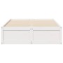 Estructura de cama madera maciza de pino blanco 120x190 cm de , Camas y somieres - Ref: Foro24-3282388, Precio: 197,96 €, Des...