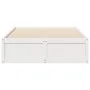 Massives Kiefernholzbettgestell 120x190 cm von , Betten und Lattenroste - Ref: Foro24-3282388, Preis: 195,54 €, Rabatt: %