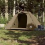 Tienda de pesca para 4 personas apertura rápida verde oliva
