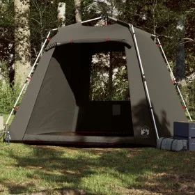 Fishing store for 4 people, quick opening, brown by , tents - Ref: Foro24-4005330, Price: 250,36 €, Discount: %