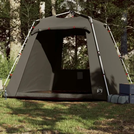 Fishing store for 4 people, quick opening, brown by , tents - Ref: Foro24-4005330, Price: 250,36 €, Discount: %